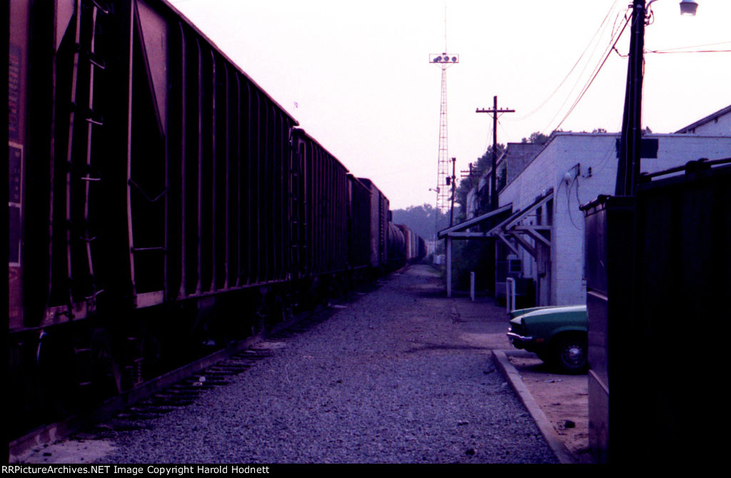 View at Glenwood Yard facing Fairview Road